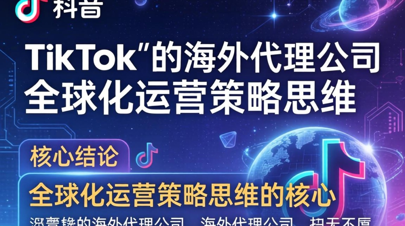 TikTok 的海外代理公司如何选