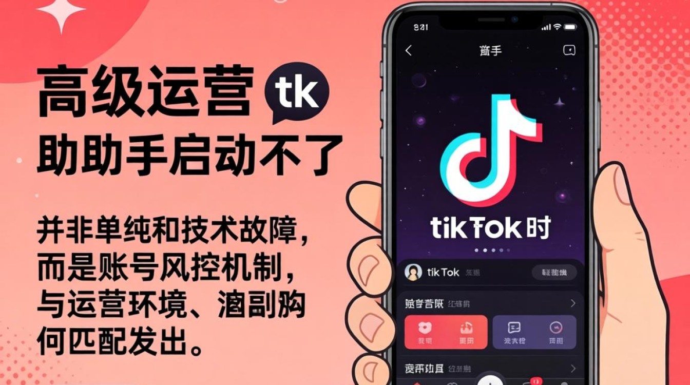 高级运营 tk 助手启动不了怎么办