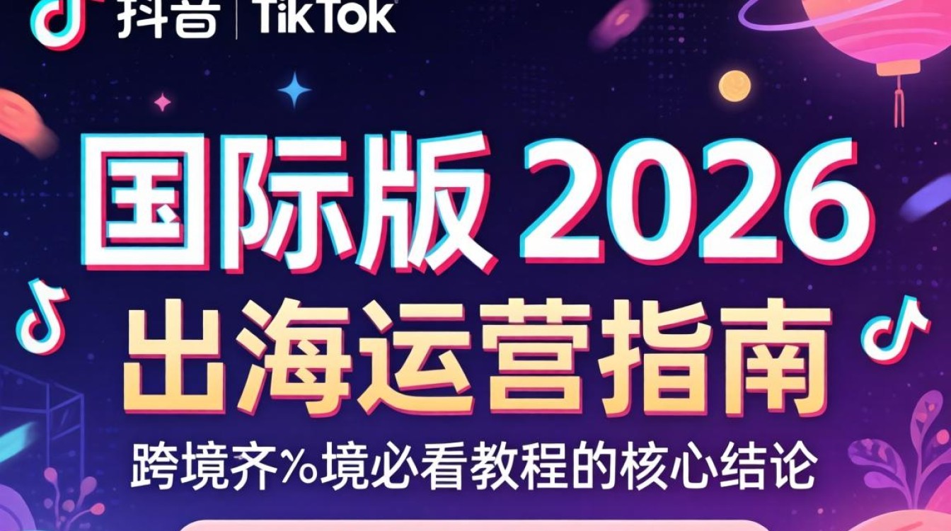 TikTok 国际版 2026 出海运营指南