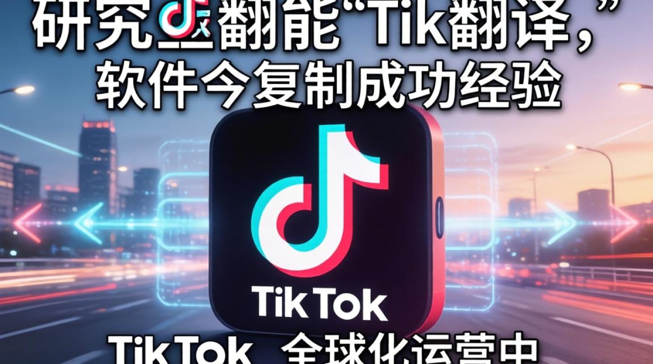 头部研究能够翻译tiktok的软件 可复制成功经验
