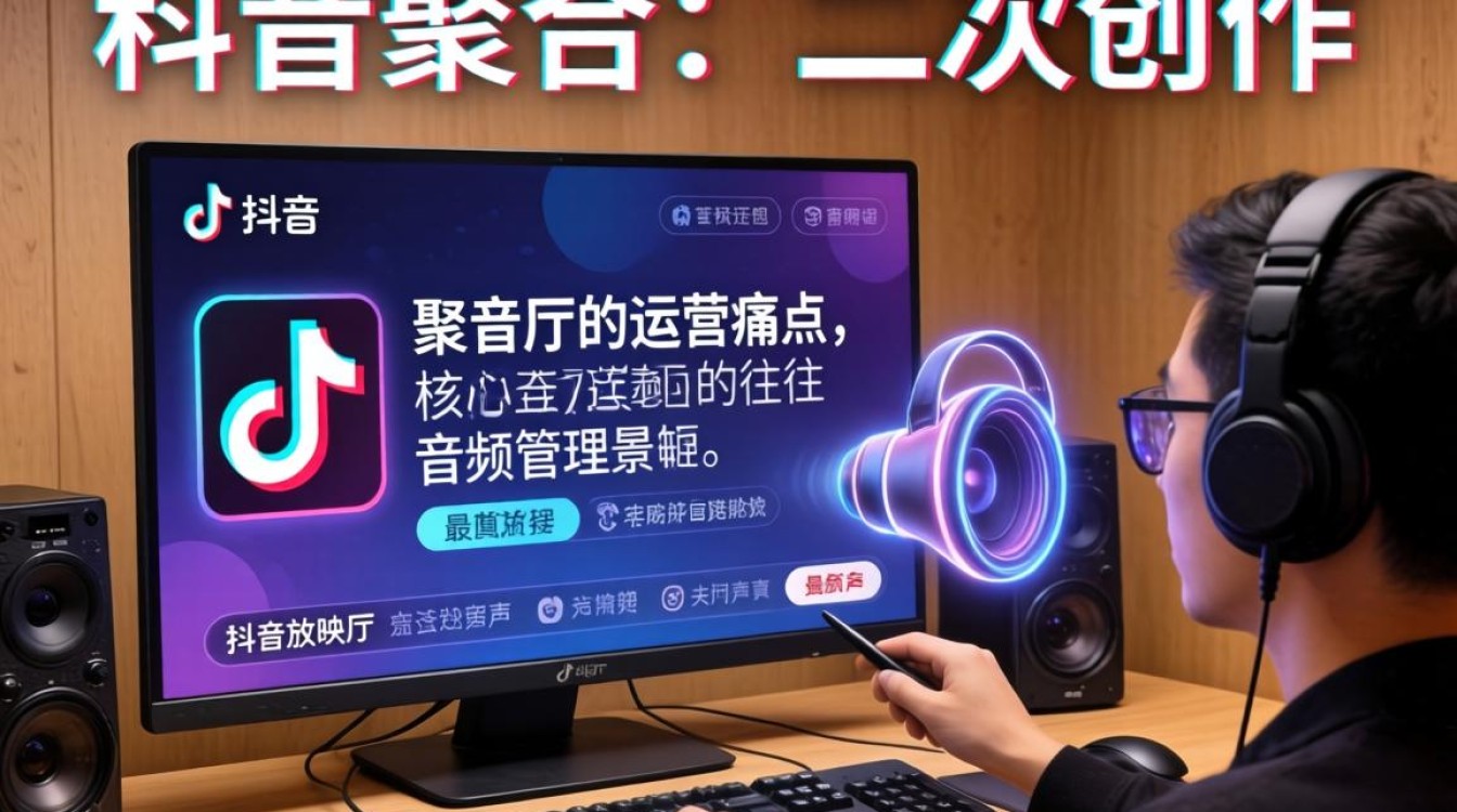 抖音放映厅怎么关闭声音