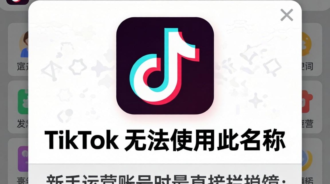 TikTok 无法使用此名称怎么办