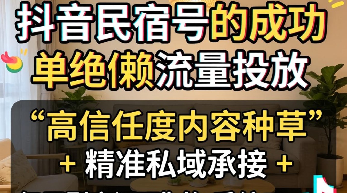 抖音民宿号怎么打造的
