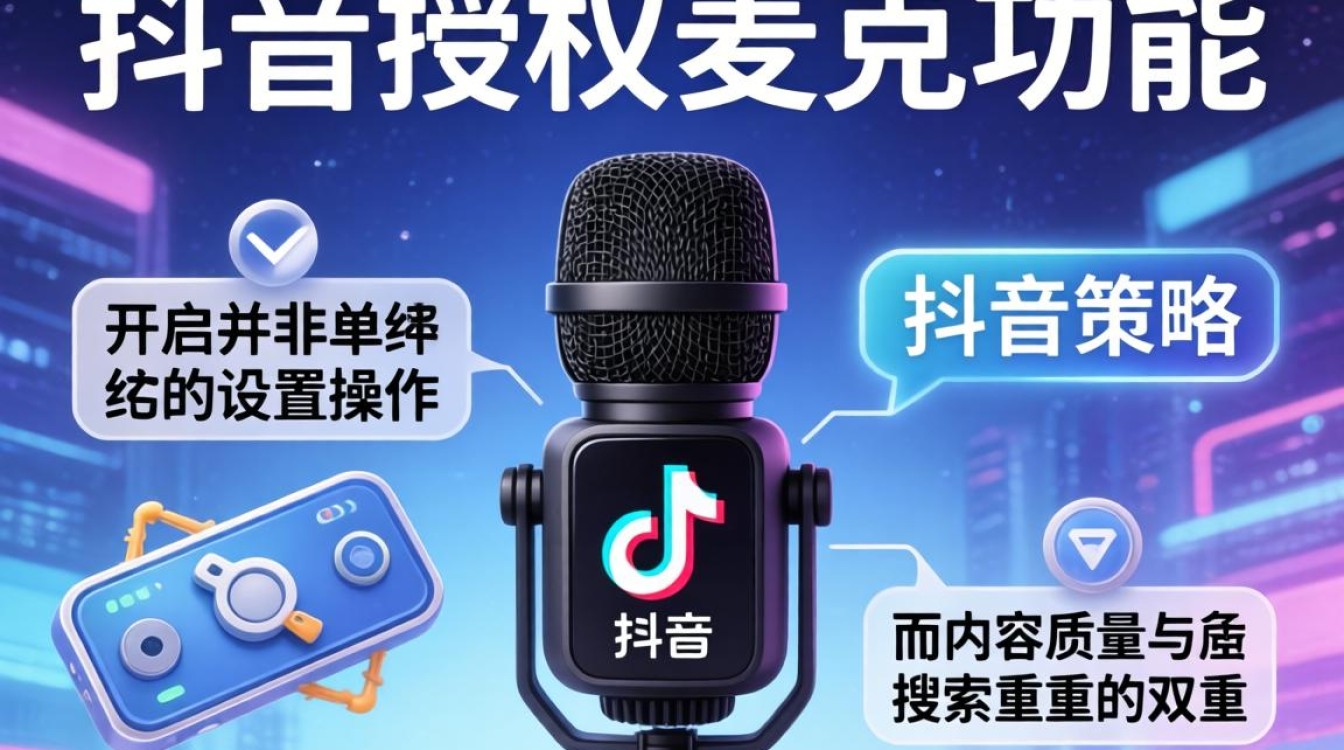 抖音授权麦克风开启方法