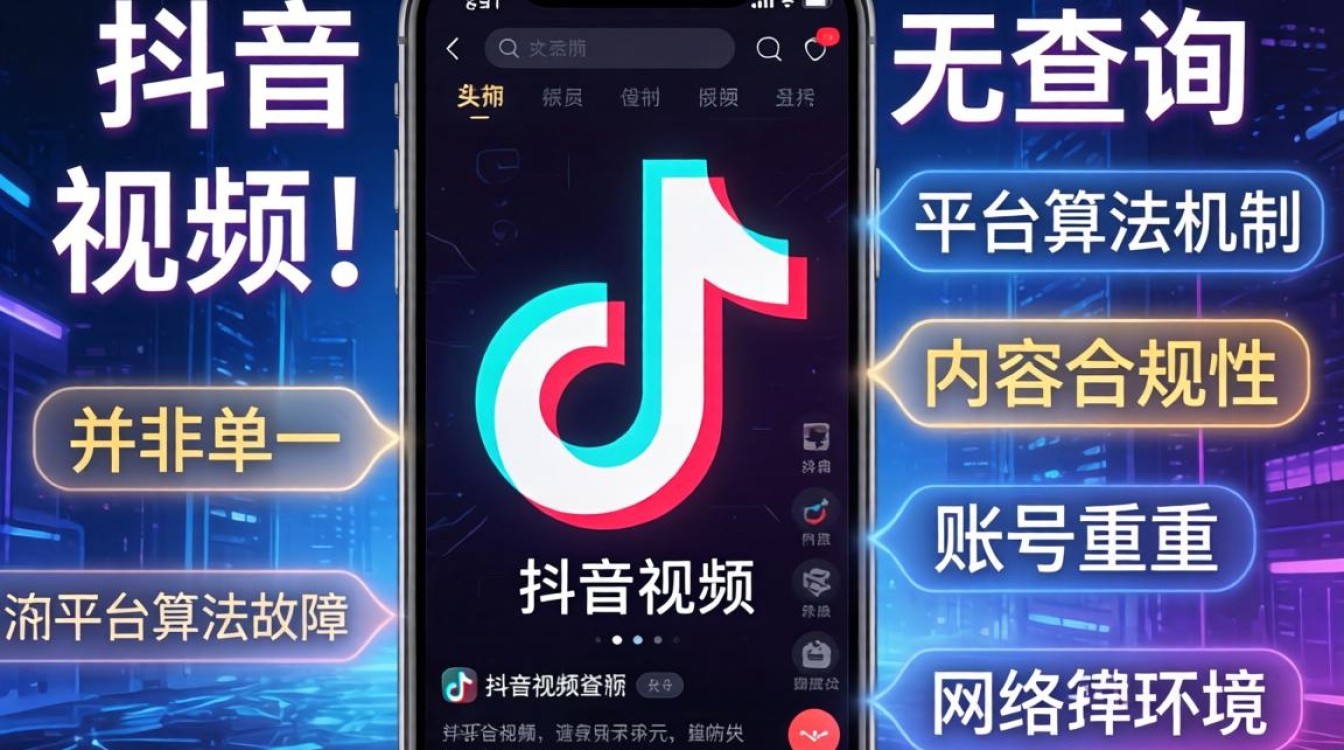 抖音查不了视频怎么回事