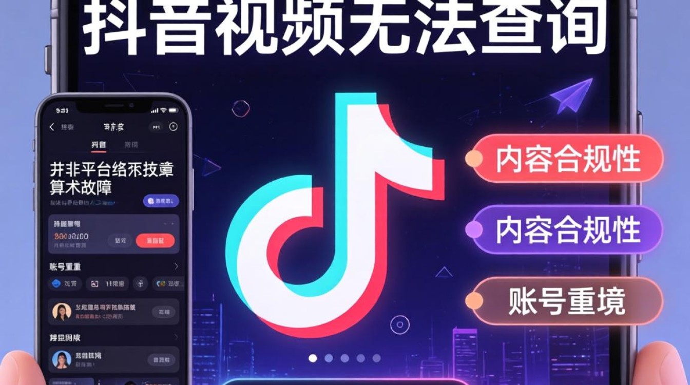 抖音查不了视频怎么回事