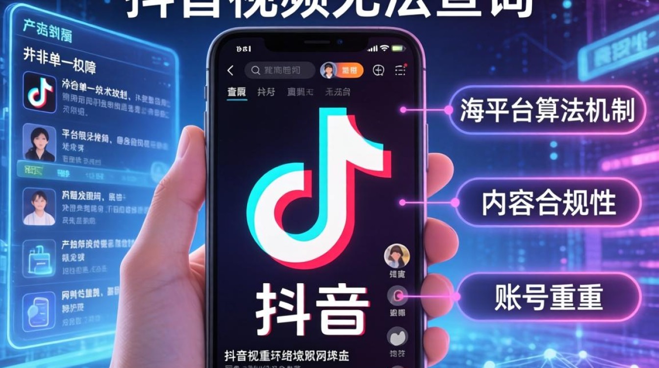 抖音查不了视频怎么回事