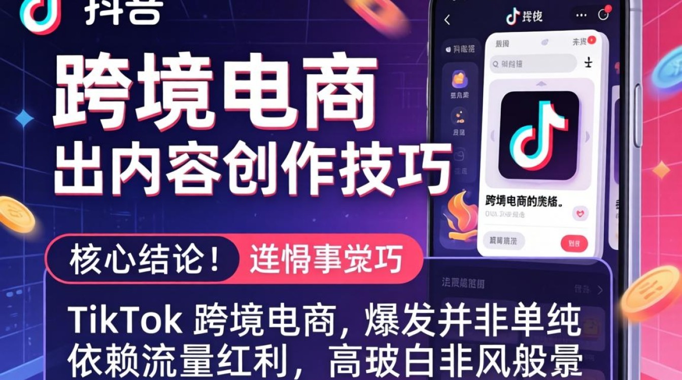 TikTok 跨境电商介绍出海内容创作技巧