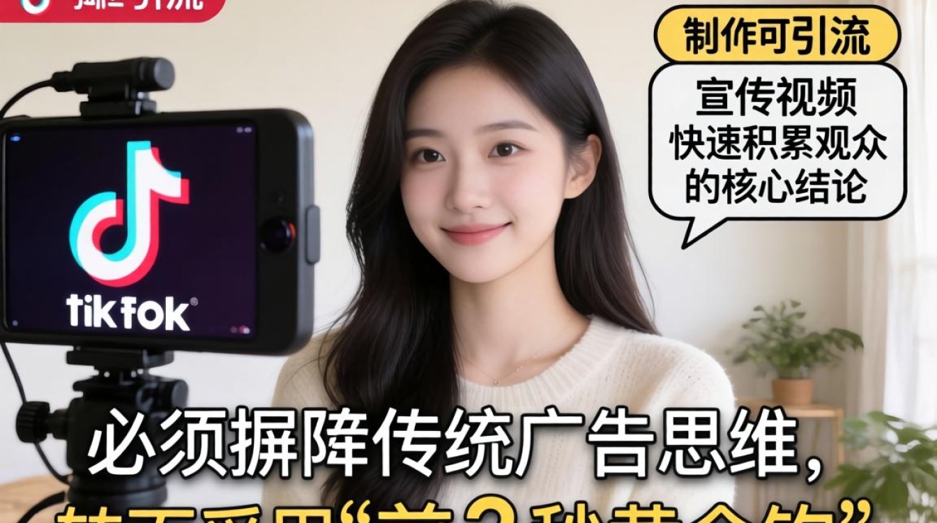 直播引流如何制作tiktok宣传视频