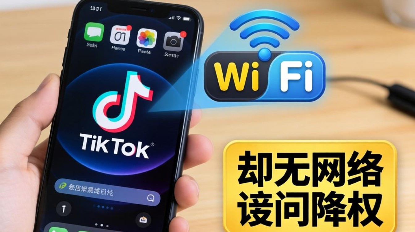 TikTok 连接 wifi 没有网怎么办