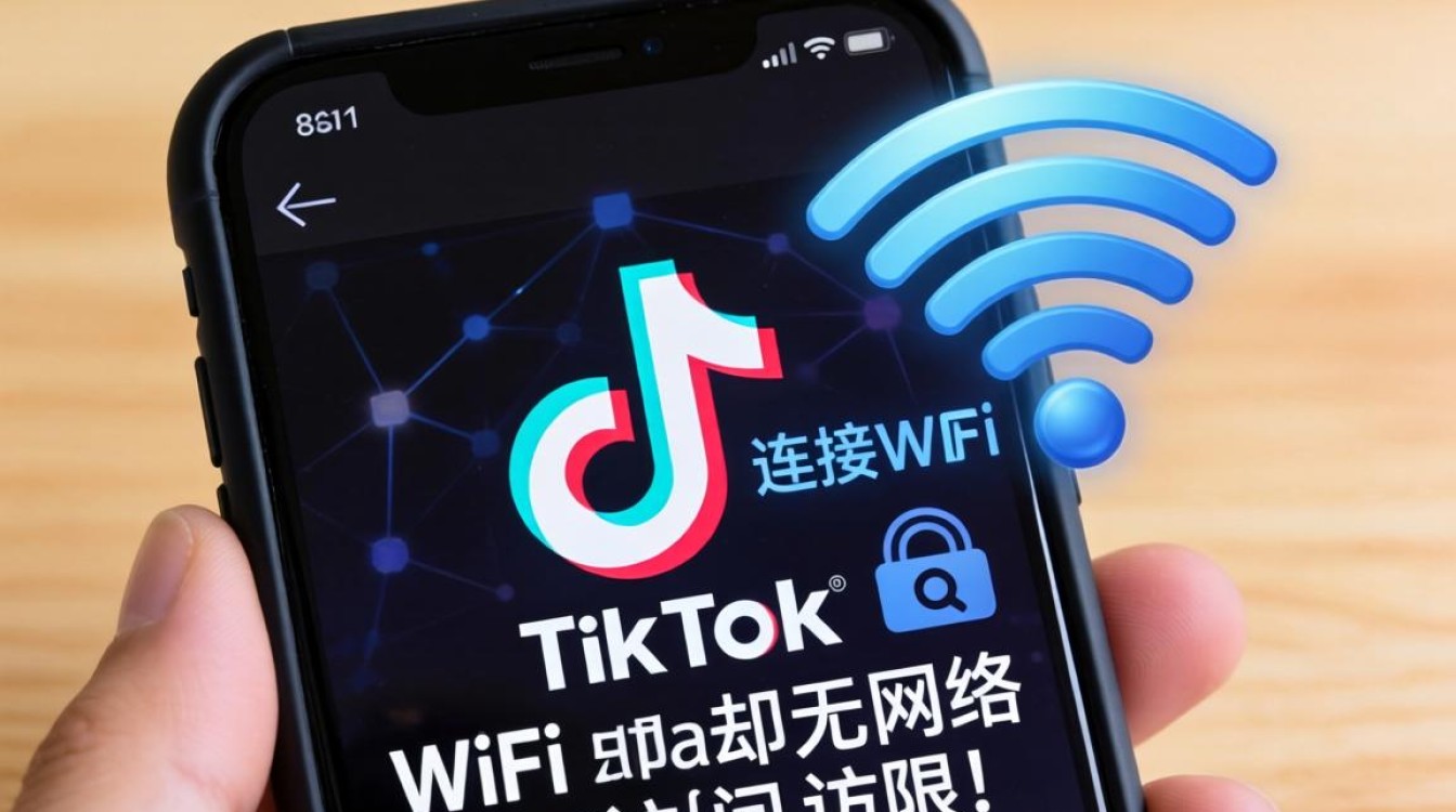 TikTok 连接 wifi 没有网怎么办