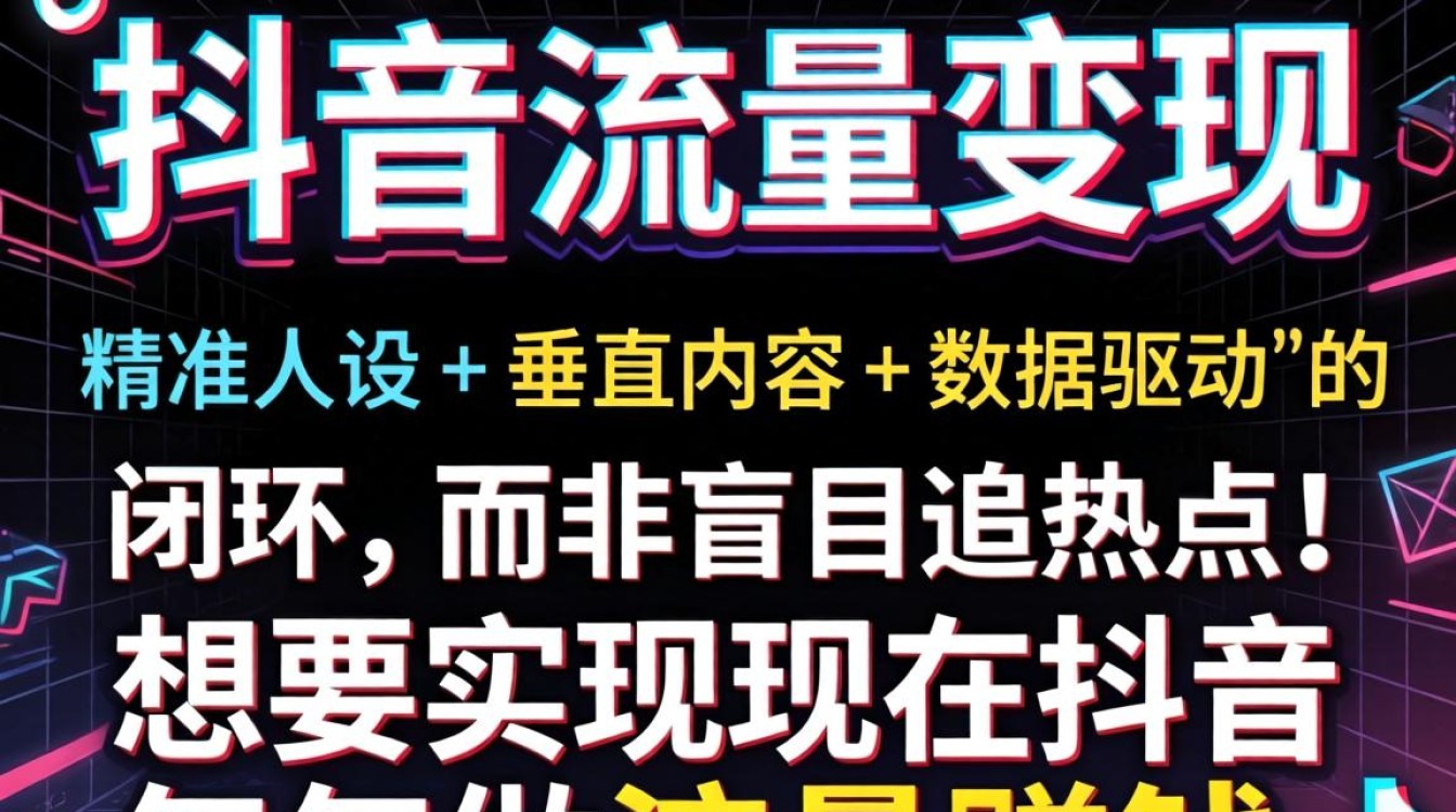 抖音粉丝增长运营秘籍与变现技巧