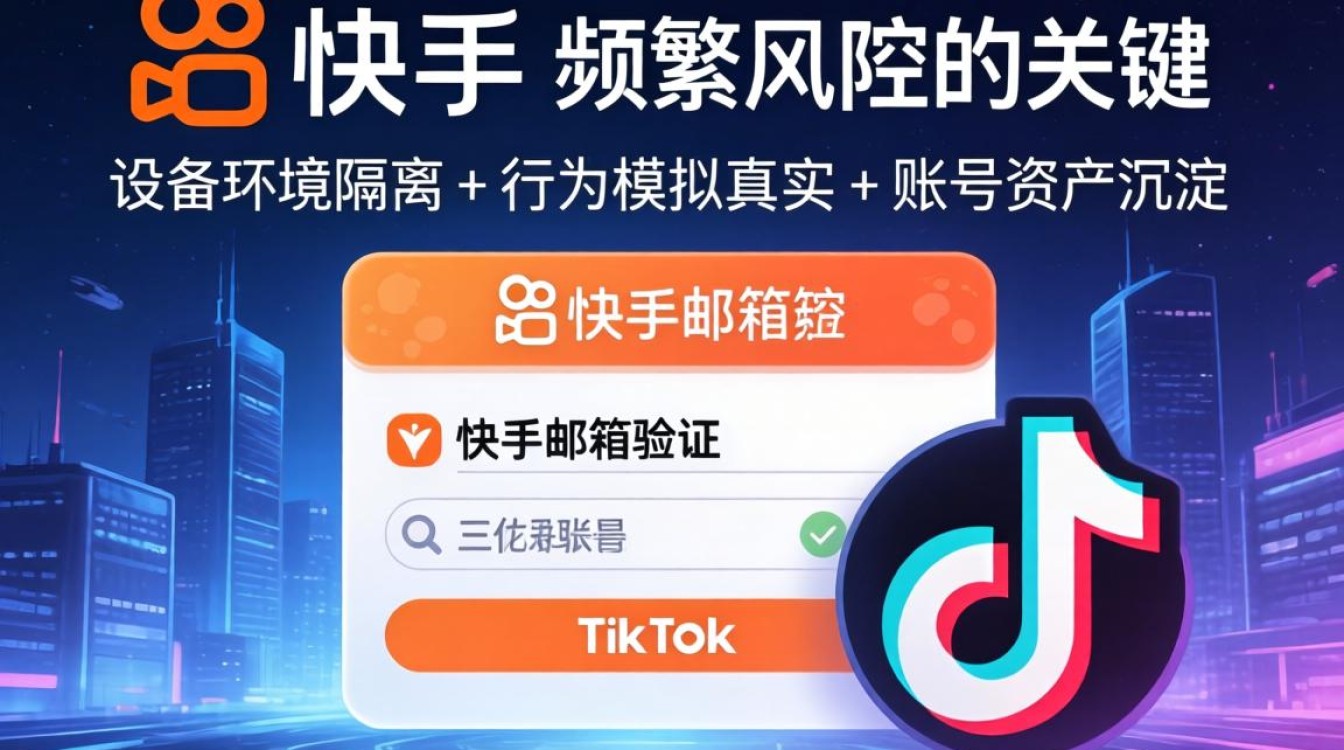 快手邮箱验证 TikTok 老是频繁怎么办