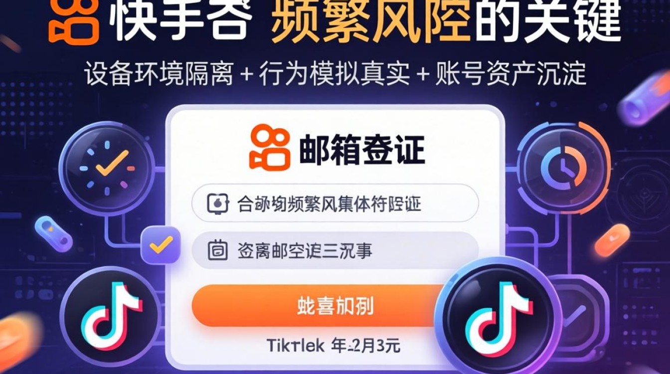 快手邮箱验证 TikTok 老是频繁怎么办