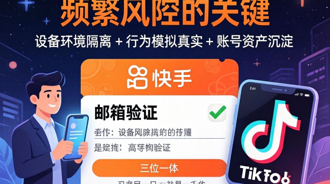 快手邮箱验证 TikTok 老是频繁怎么办