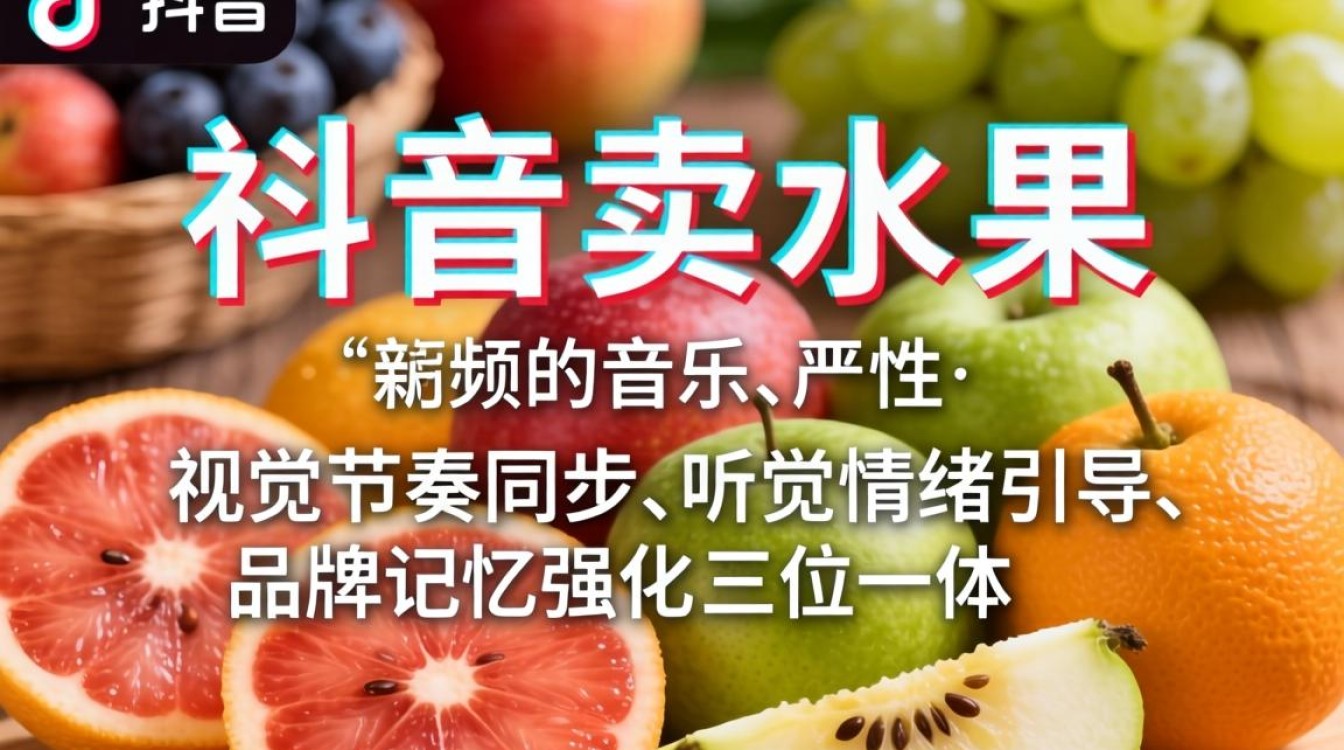 抖音卖水果怎么配音乐呢