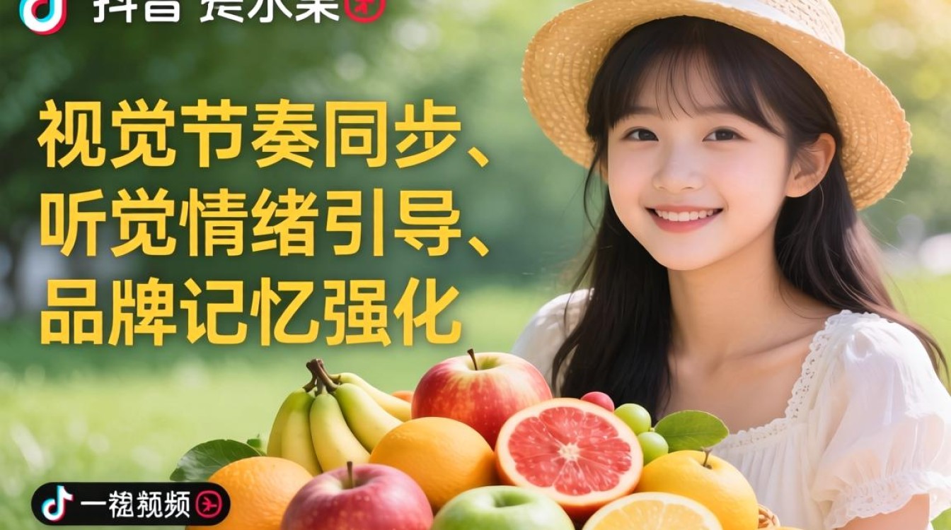 抖音卖水果怎么配音乐呢