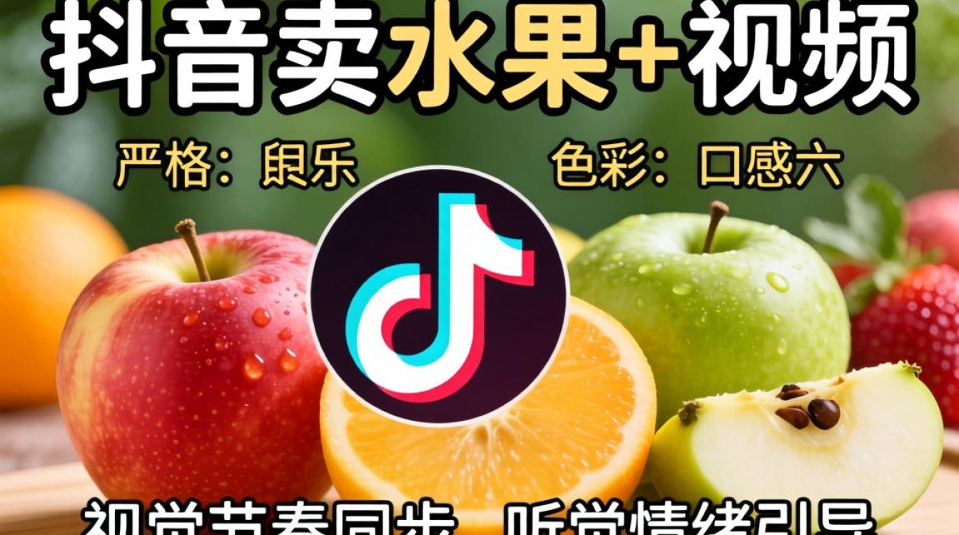 抖音卖水果怎么配音乐呢