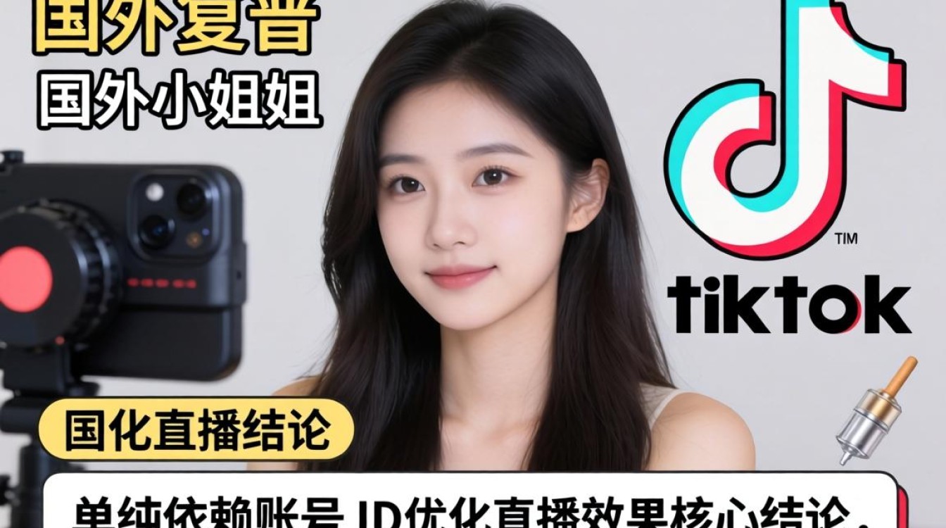 直播复盘国外tiktok小姐姐id如何优化