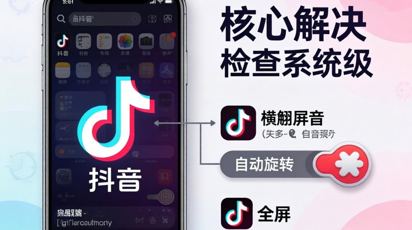 抖音界面旋转问题怎么解决