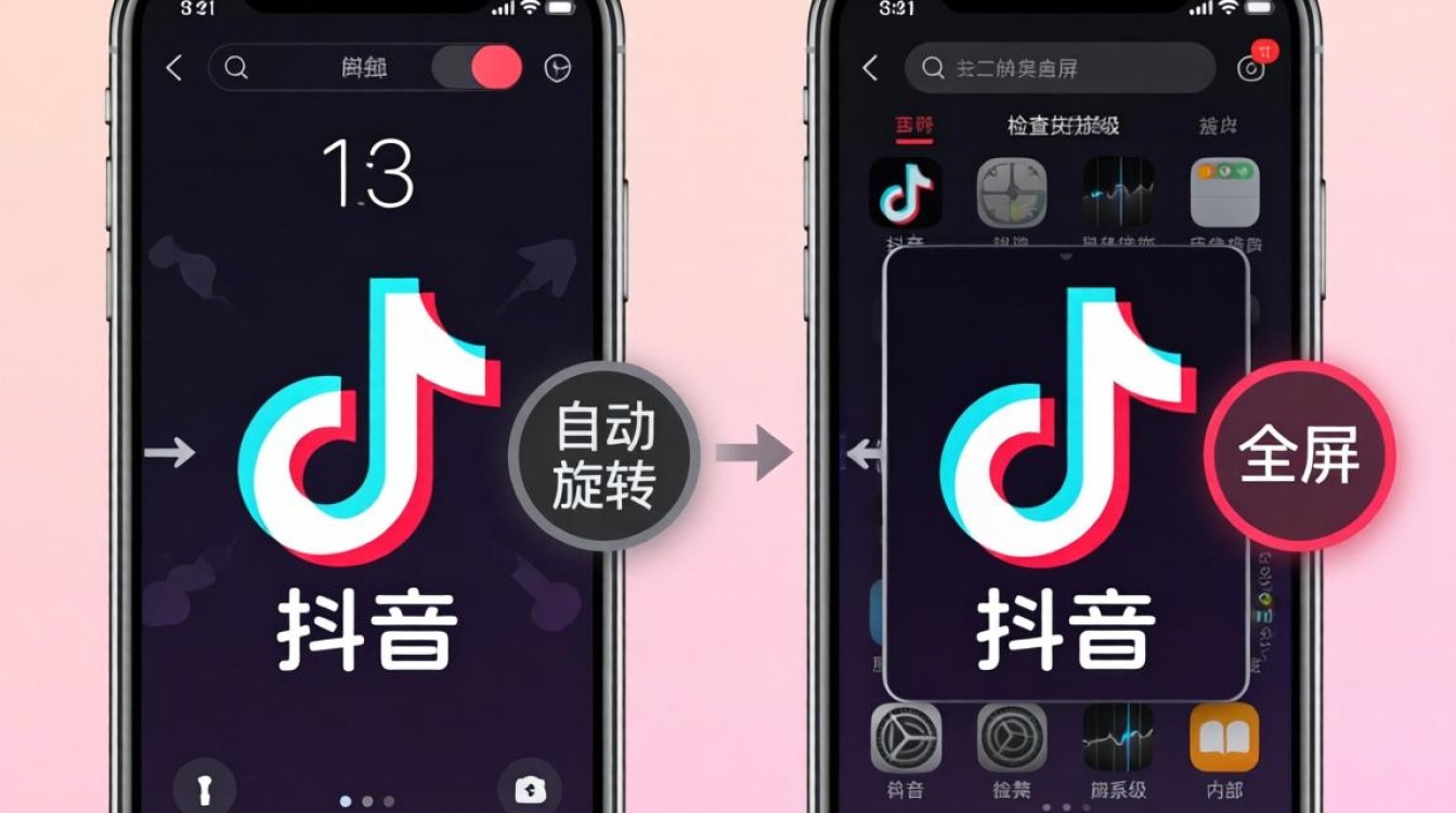 抖音界面旋转问题怎么解决