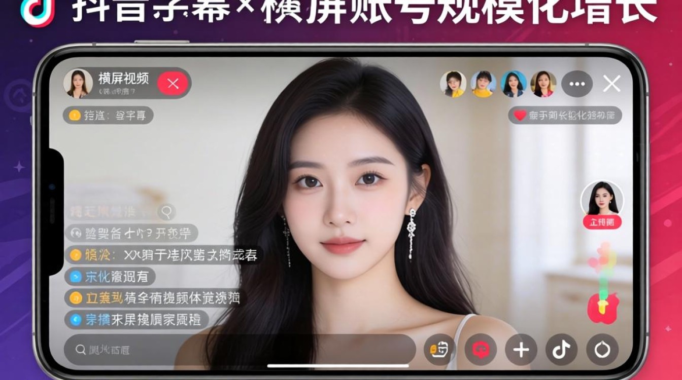 怎么让抖音字幕横屏显示