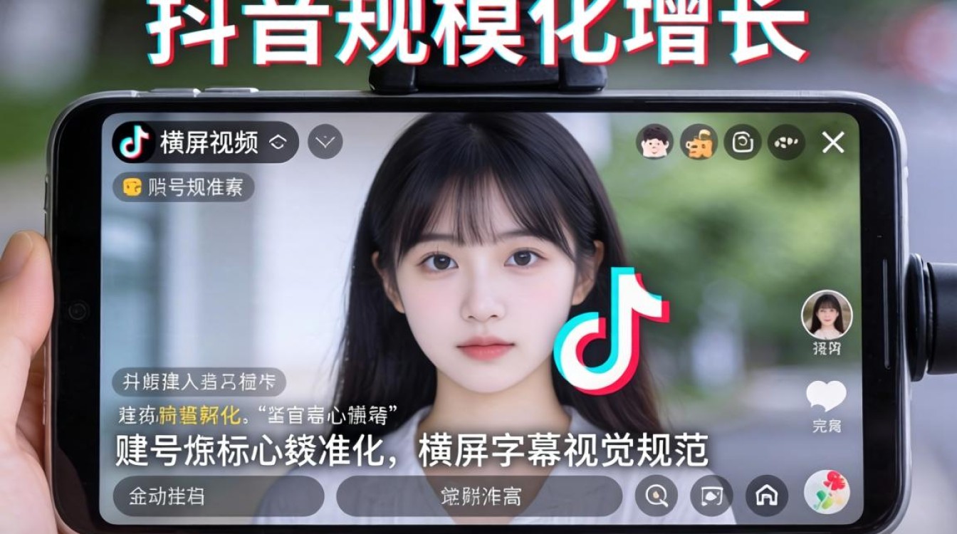 怎么让抖音字幕横屏显示