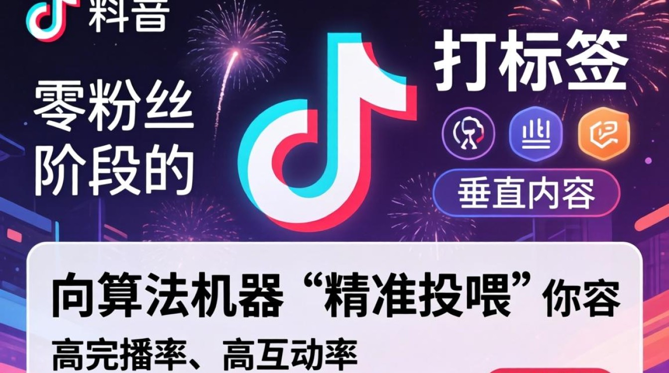 抖音0粉丝怎么打标签呢