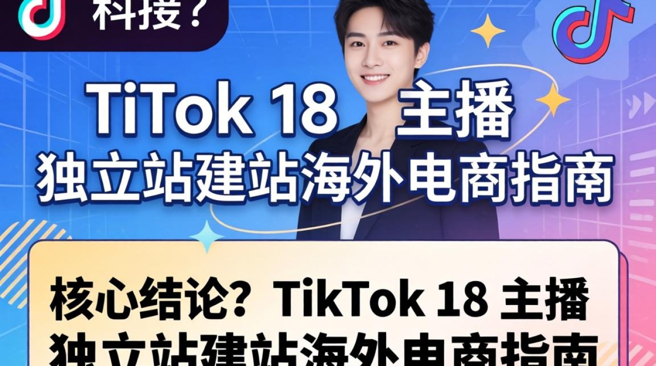 TikTok 18 主播独立站建站海外电商指南