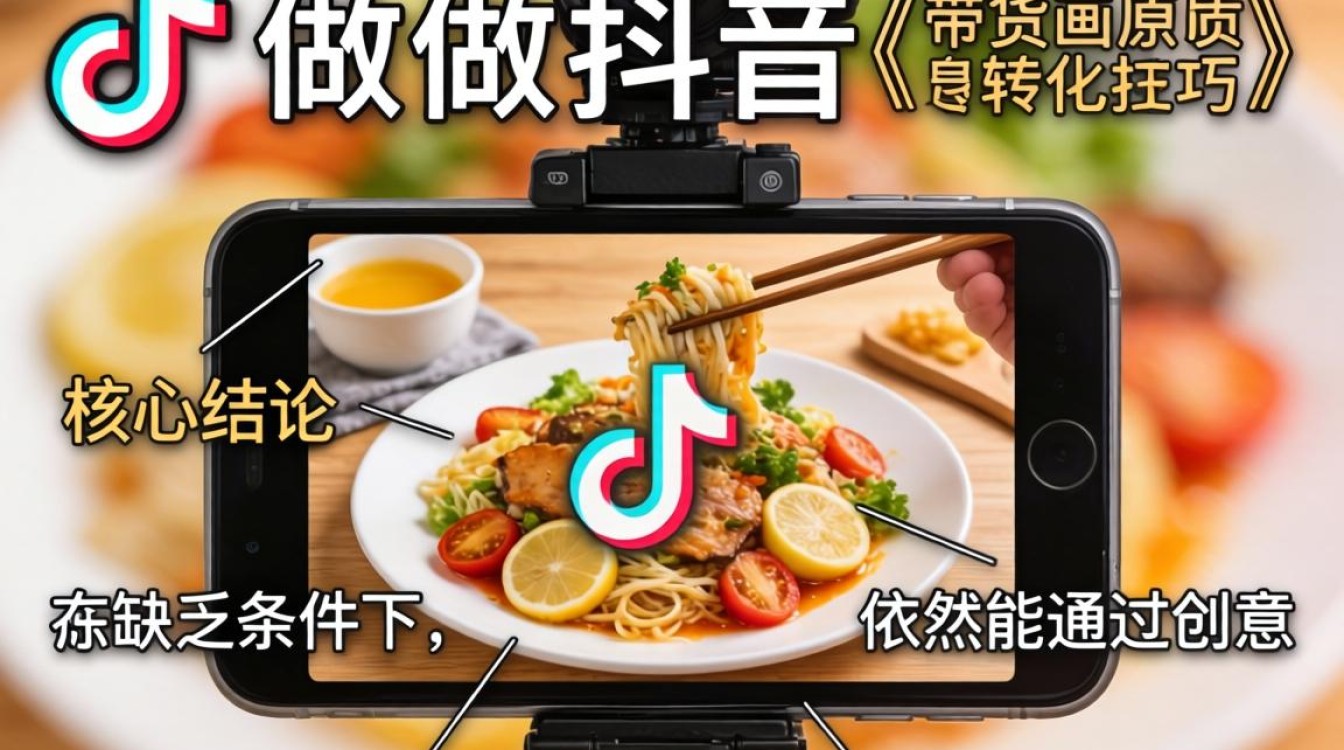 没有设备怎么做美食抖音