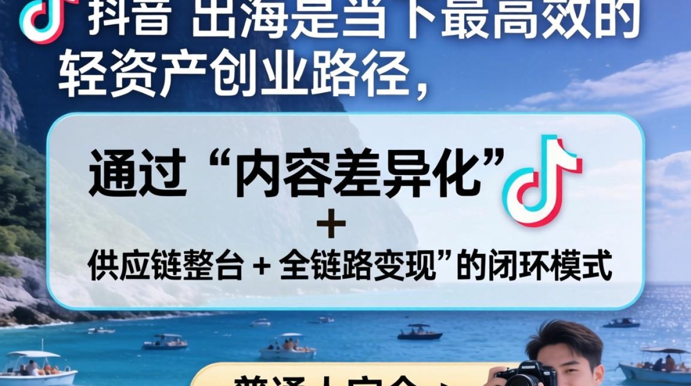 创业路径抖音国外叫tiktok实现财富自由