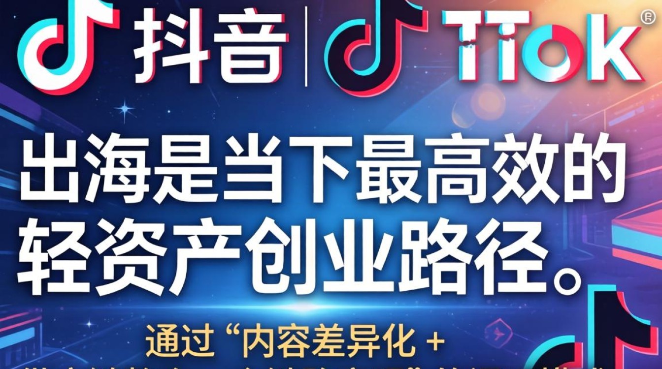 创业路径抖音国外叫tiktok实现财富自由