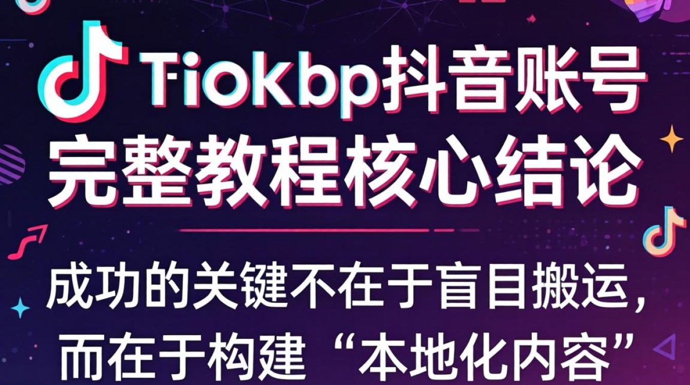 TikTok bp抖音账号出海变现完整教程