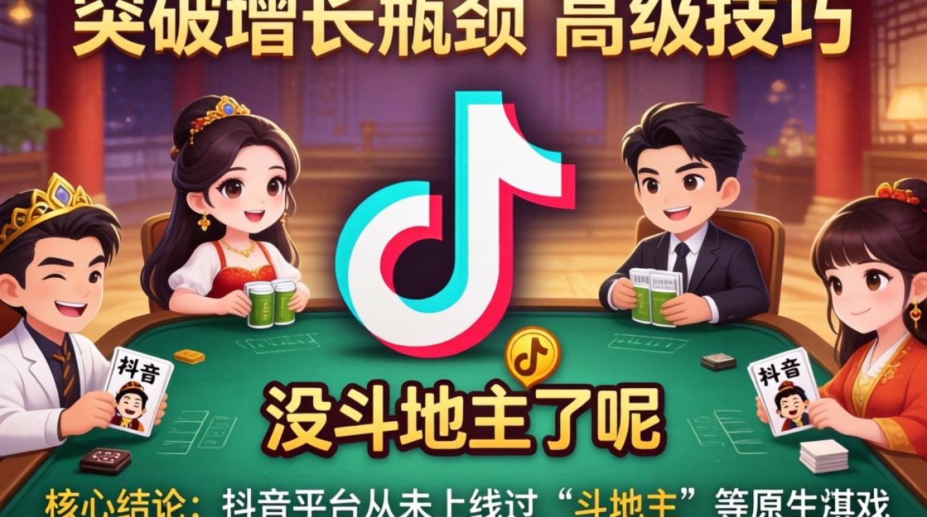 抖音游戏突破增长瓶颈的高级技巧