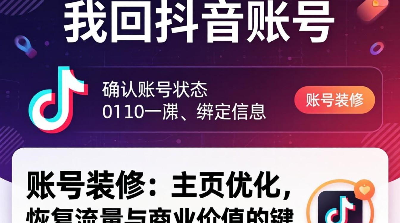 抖音账号怎么重新找回来