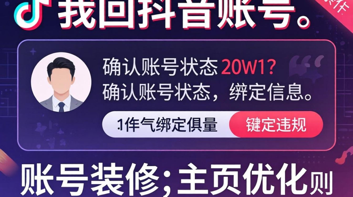 抖音账号怎么重新找回来