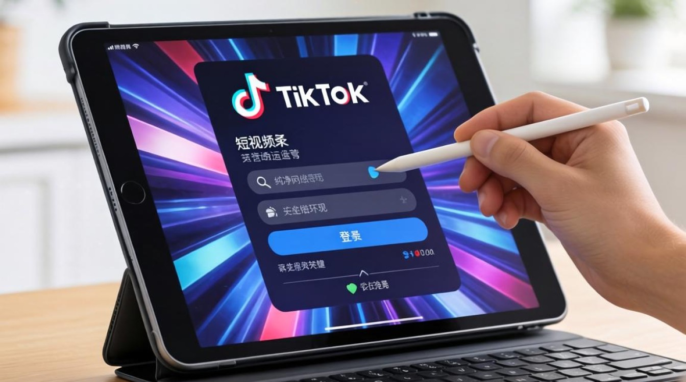 短视频怎么用 iPad 登录 TikTok