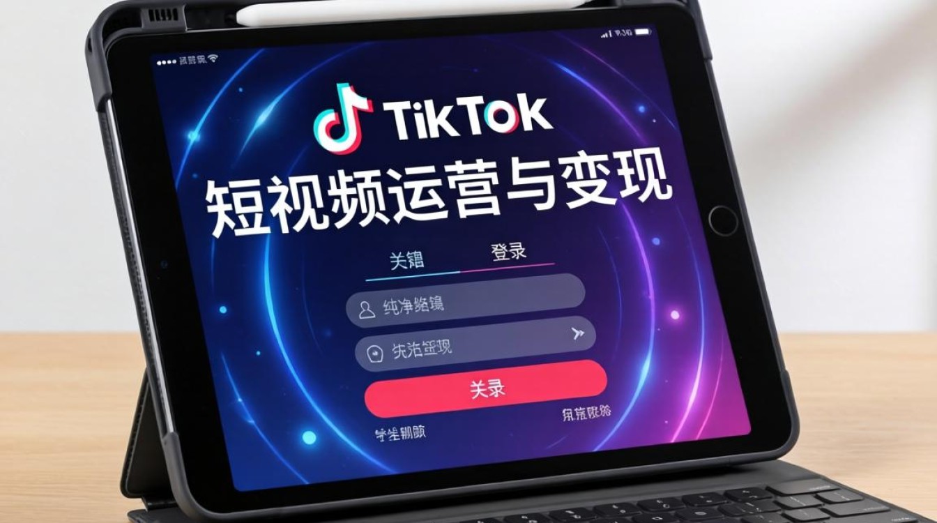 短视频怎么用 iPad 登录 TikTok