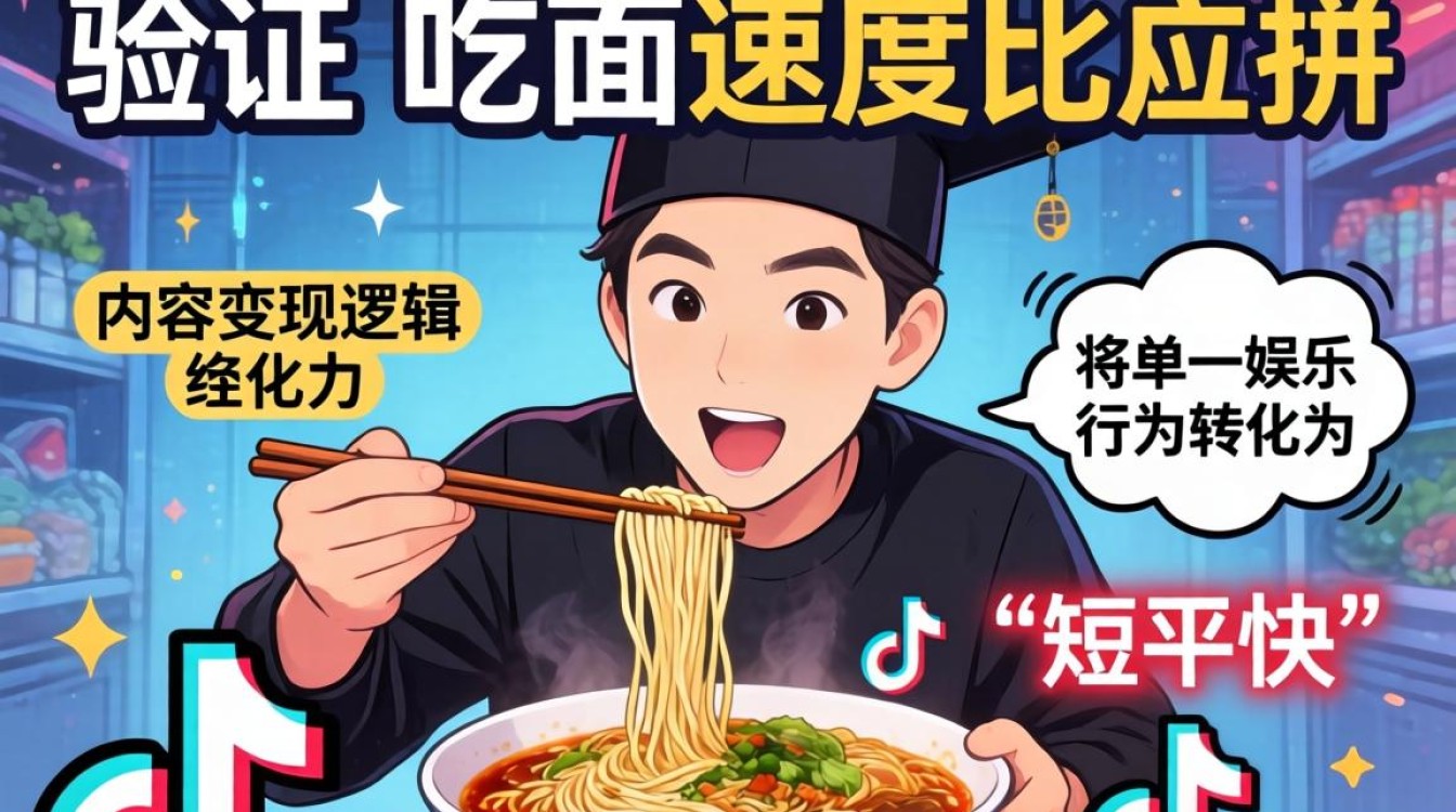 TikTok 吃面条速度比拼 出海变现完整教程