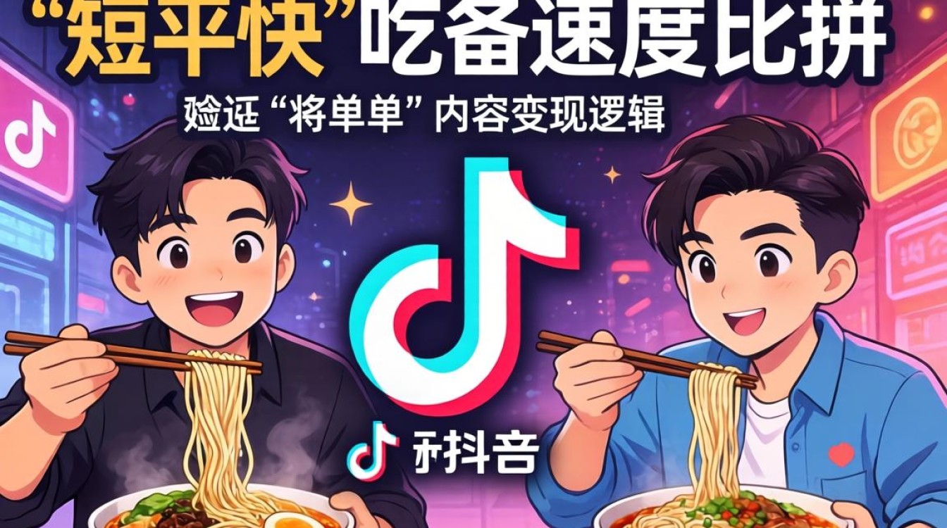 TikTok 吃面条速度比拼 出海变现完整教程