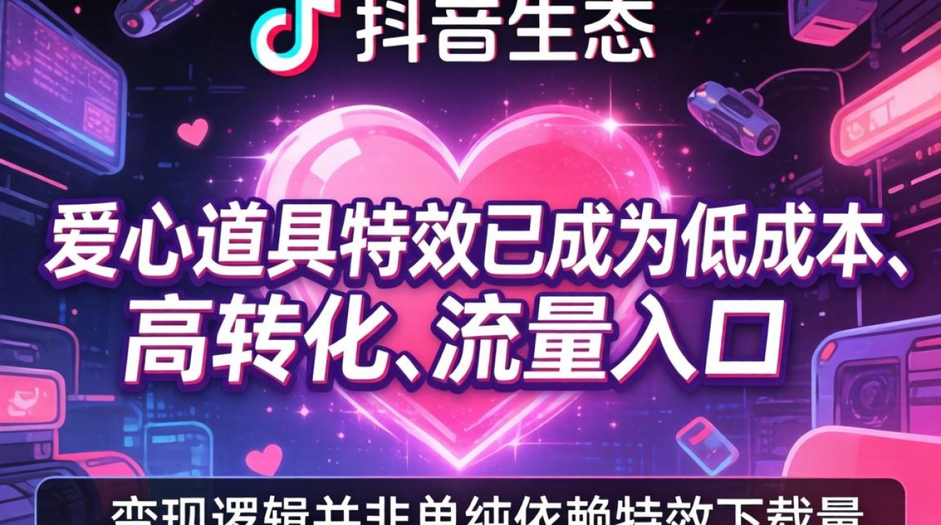 抖音特效制作变现技巧月入过万