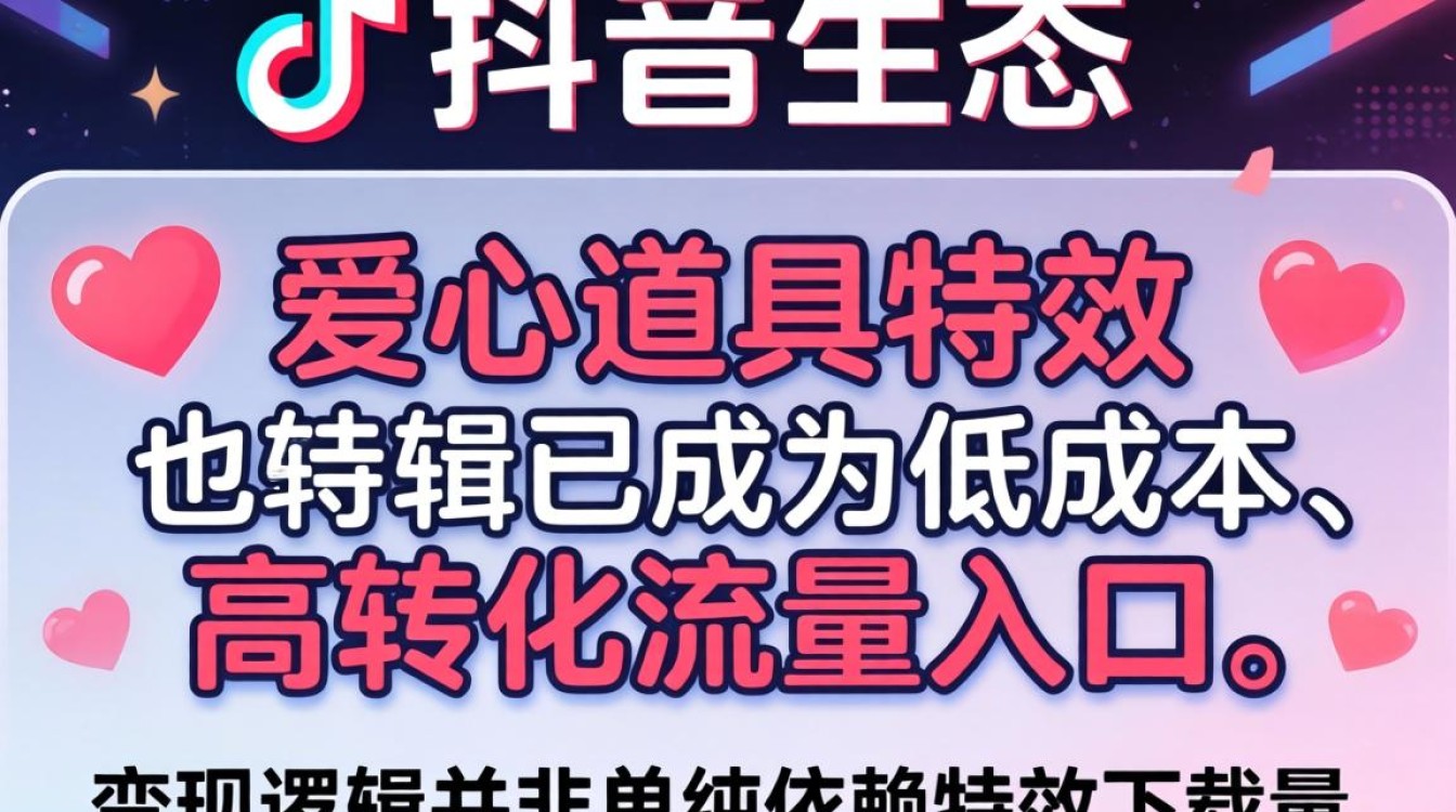 抖音特效制作变现技巧月入过万