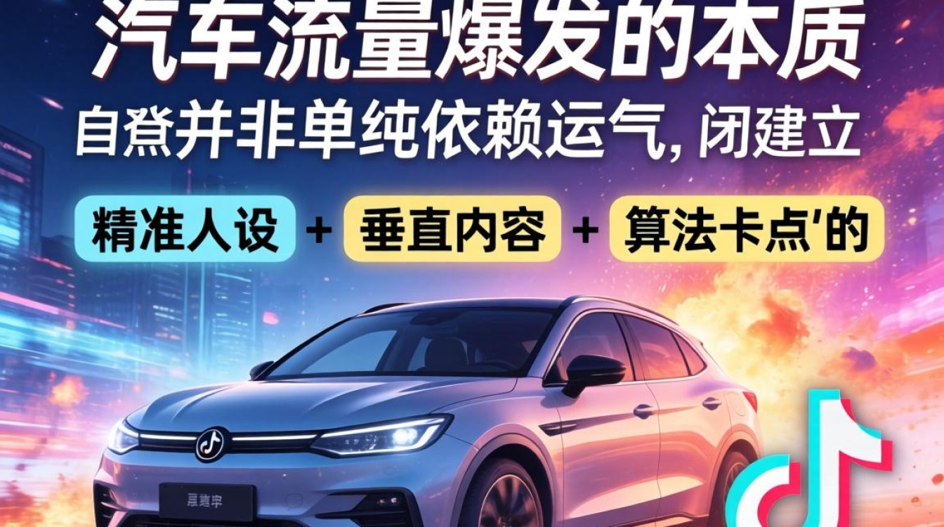怎么获得抖音汽车流量