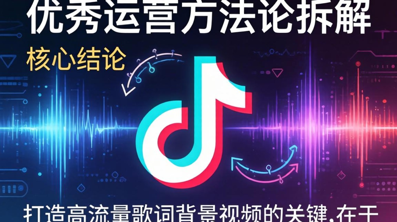 抖音怎么做歌词背景视频