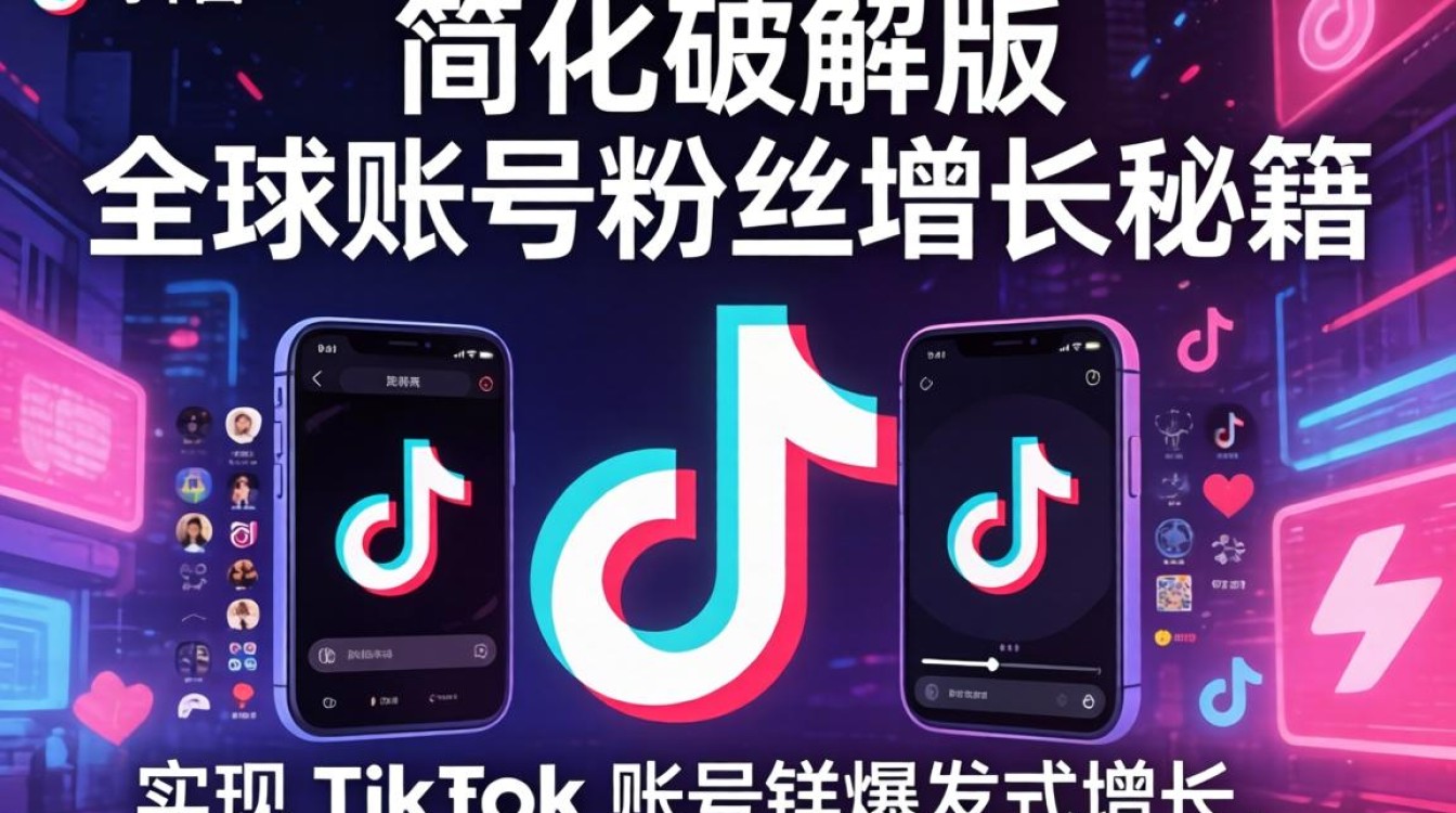 TikTok 简化破解版全球账号粉丝增长秘籍