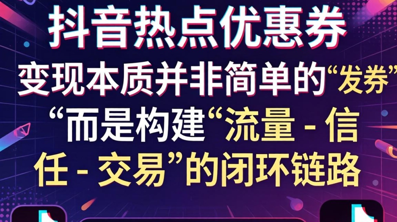 抖音优惠券变现模式与盈利方向全解析
