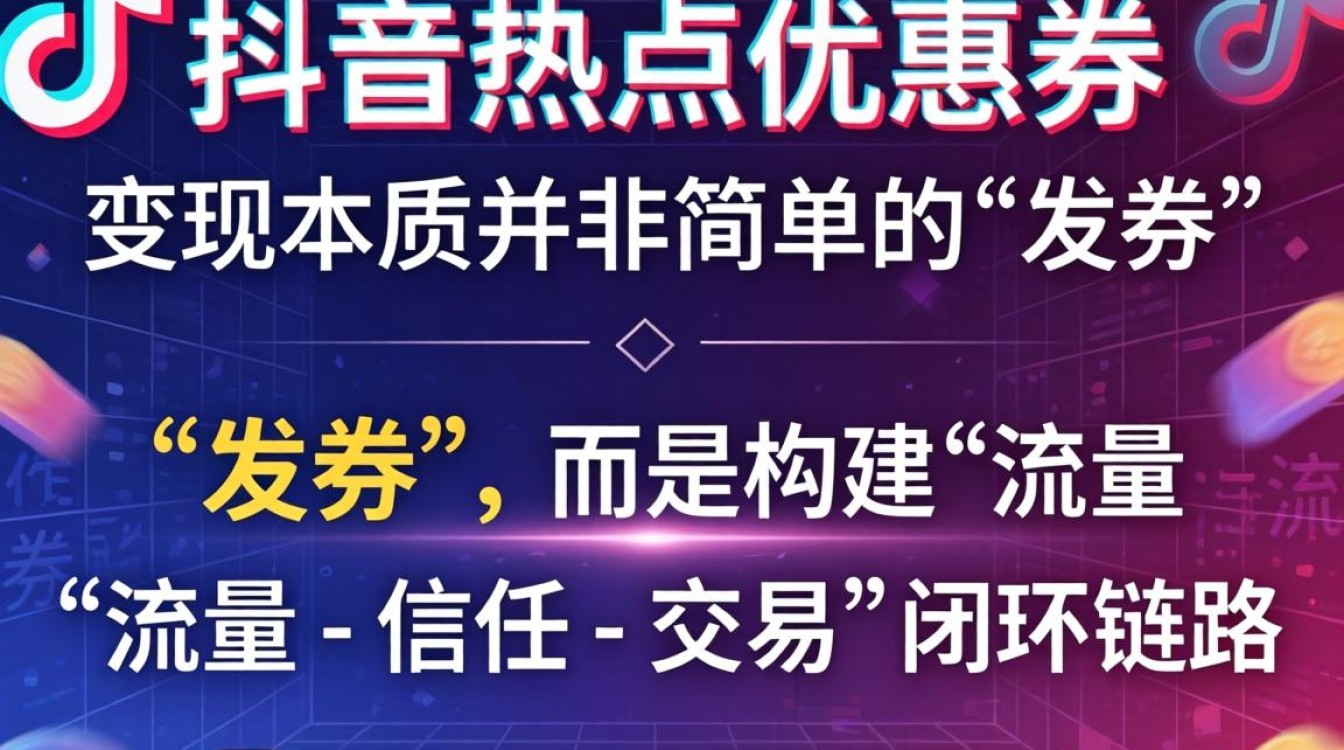 抖音优惠券变现模式与盈利方向全解析