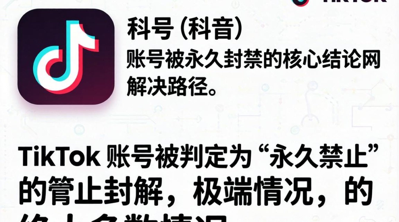 TikTok 账号被永久封禁怎么办