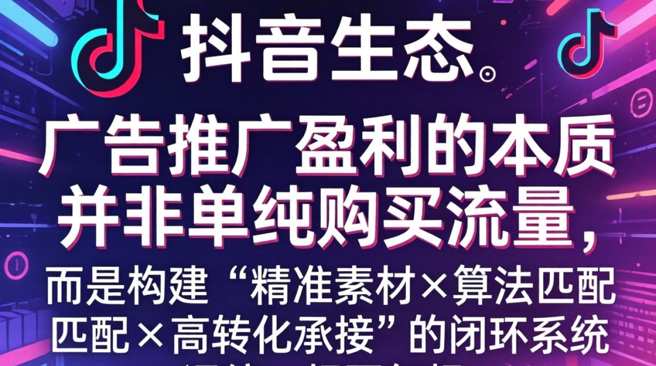 抖音广告推广怎么做流量大