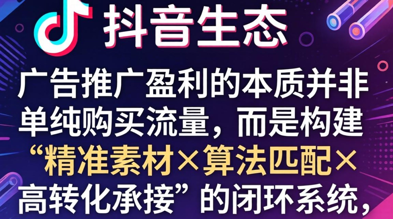 抖音广告推广怎么做流量大